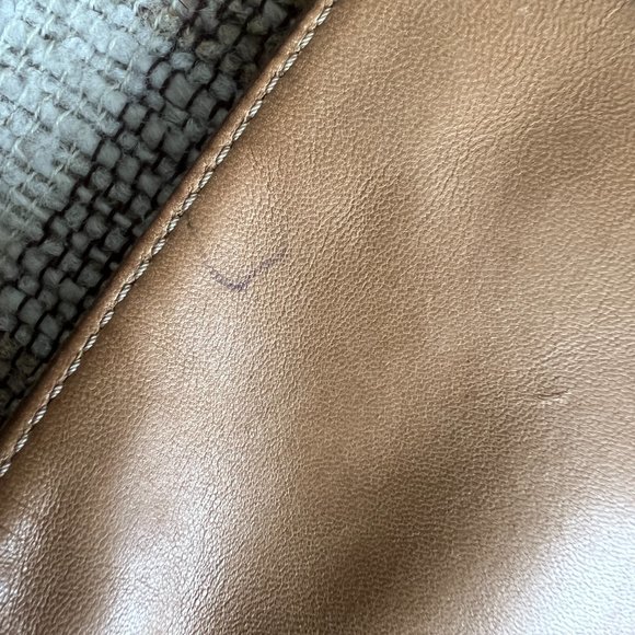 CHANEL brown suede chain shoulder bag 2002 vintage - Picture 5 of 11